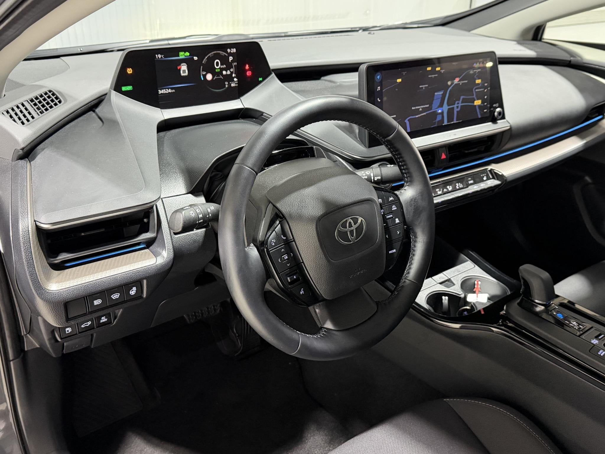 Toyota Prius 2.0 Plug-in Executive, Auto's, Gebruikt, 4 cilinders, Bedrijf, Grijs