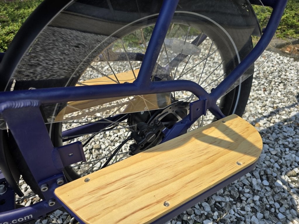 Foto 9 van Longtail Ebike elektrische fiets cargobike duofiets