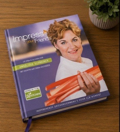 Impress your Friends - Kookboek Angélique Schmeinck, Boeken, Kookboeken, Ophalen of Verzenden, Zo goed als nieuw, Angélique Schmeinck
