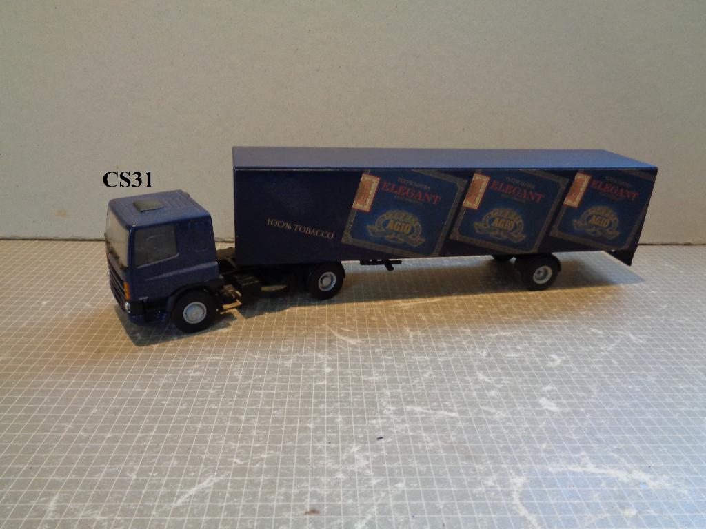 lion daf 85 met agio enkelas trailer, Ophalen of Verzenden, Zo goed als nieuw, Bus of Vrachtwagen, Tekno