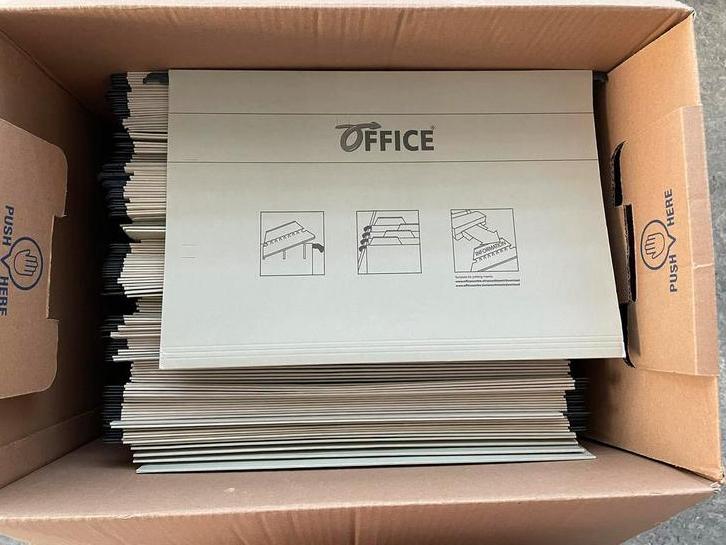 *Nieuwstaat* hangmappen Office/Acco - 150 stuks - archief, Diversen, Ophalen of Verzenden, Zo goed als nieuw