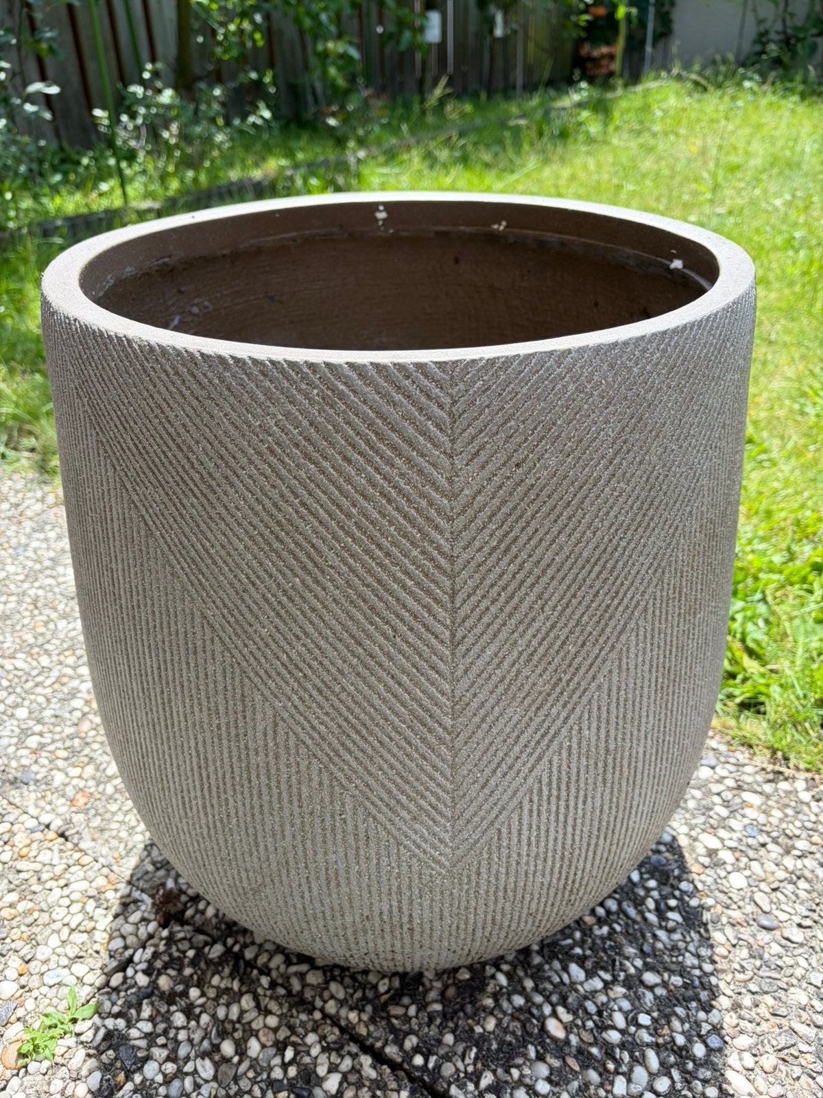 ZGAN Bloempot binnen/buiten, Tuin en Terras, Bloempotten, Ophalen, Kunststof, Rond, Binnen