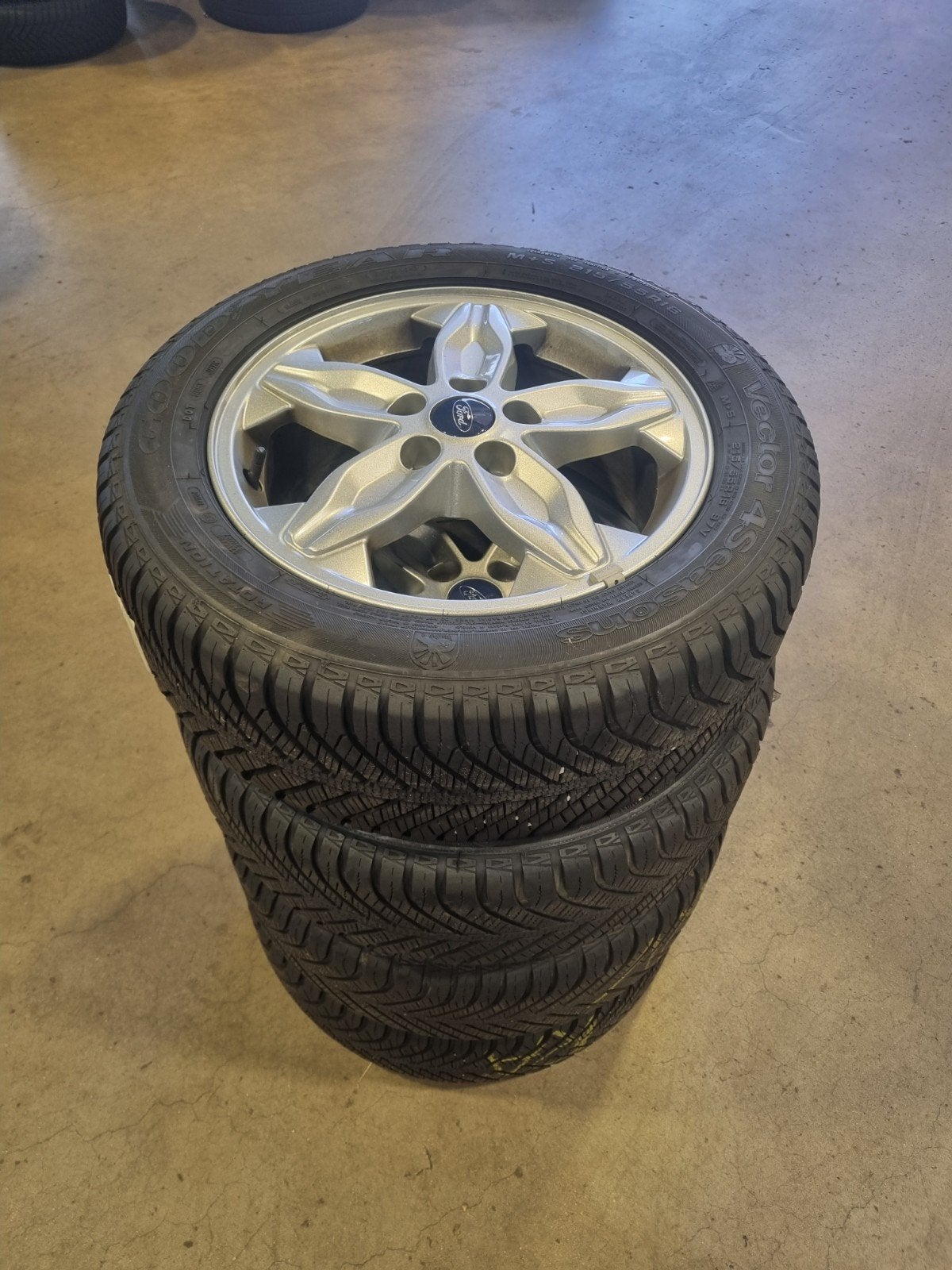 Te koop velgen Ford transit Connect. 5x108, Ophalen, Bestelwagen, 16 inch, All Season