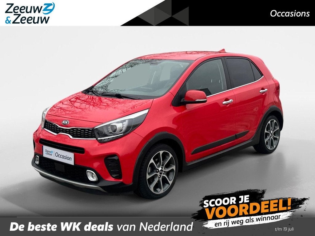Kia Picanto 1.0 T-GDI X-Line 100PK Turbo | Navi | Clima | Ca, Auto's, Kia, Bedrijf, Te koop, Picanto, ABS, Achteruitrijcamera
