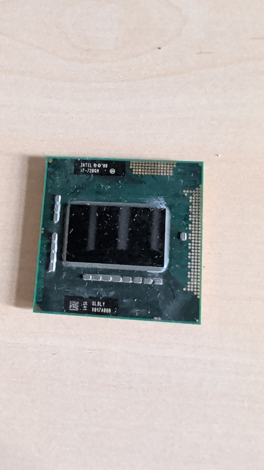 i7 720qm laptop cpu, Computers en Software, Processors, Ophalen of Verzenden, 3 tot 4 Ghz