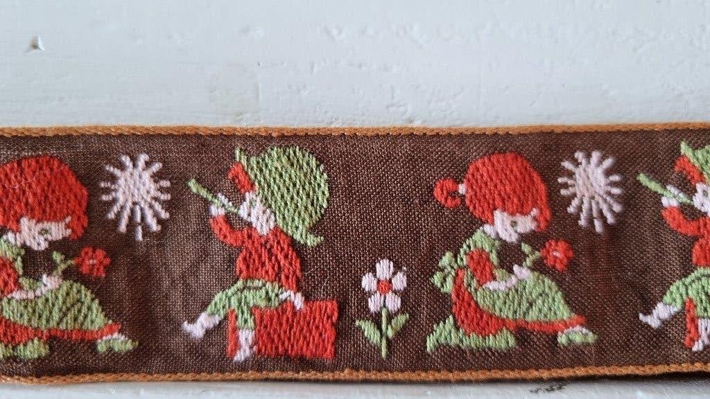 Vintage sierband, Ophalen of Verzenden, Nieuw, Lint, Band of Elastiek