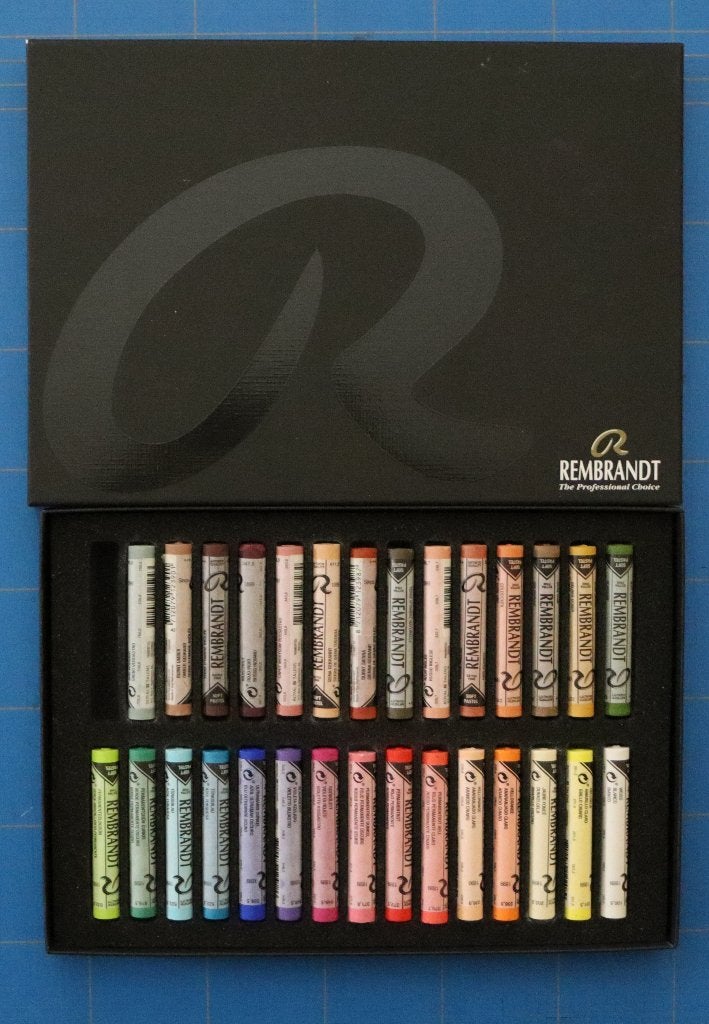 Rembrandt soft pastelkrijt portret selectie 30 stuks, Verzenden, Nieuw, Potlood of Stift
