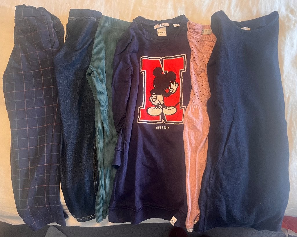 meisjes maat 122-128 (winter), Kinderen en Baby's, Kinderkleding | Kinder-kledingpakketten, Zo goed als nieuw, Maat 128, Ophalen of Verzenden