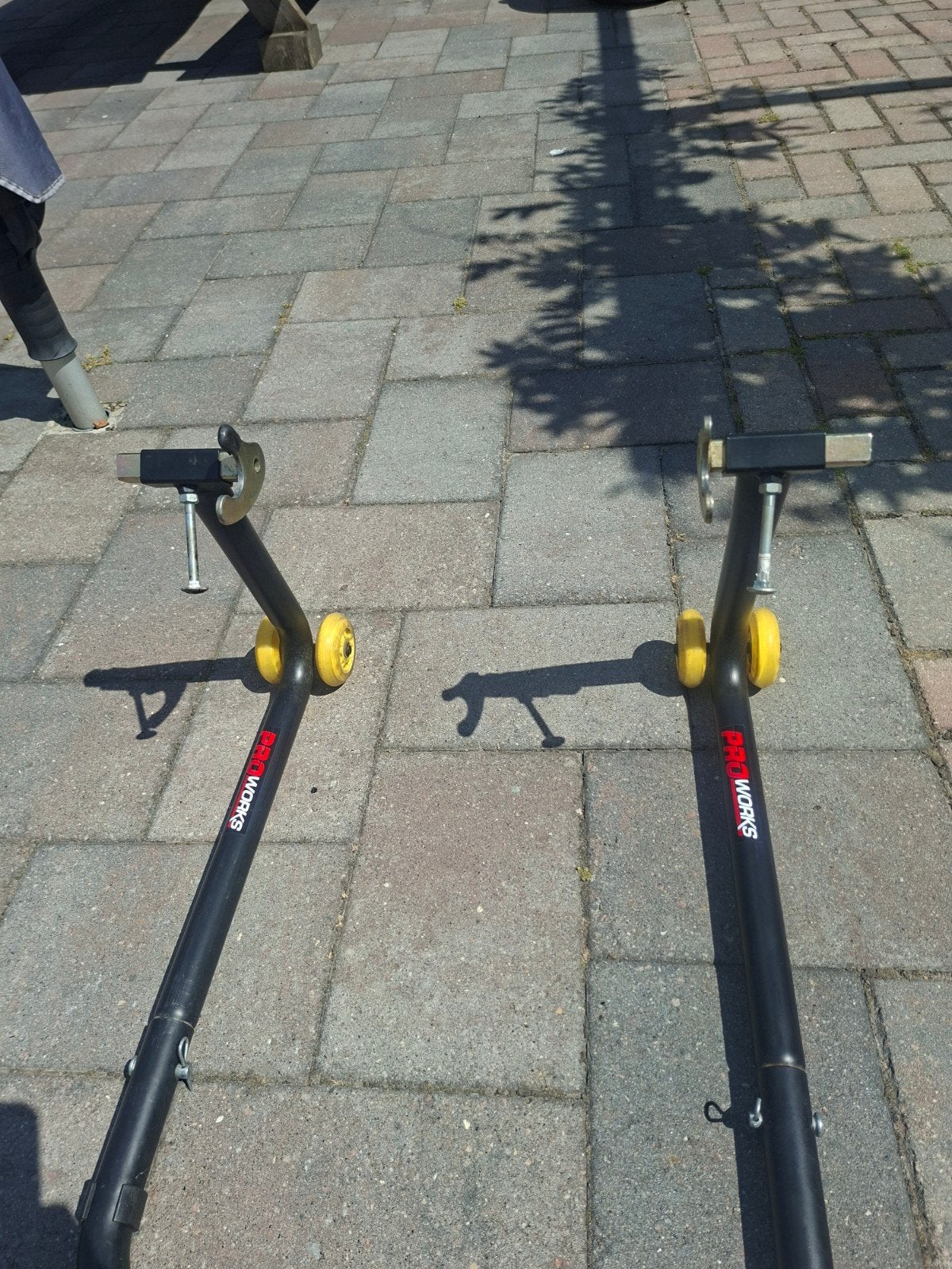 Paddock stand motorfiets - Gebruikt, maar functioneel, Ophalen of Verzenden, Gebruikt