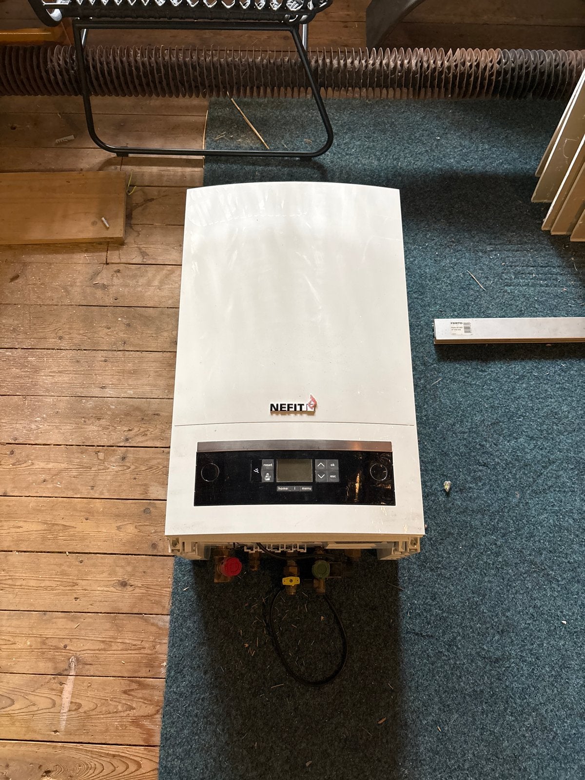 Nefit Trendline HRC30/CWS II HR-combiketel (2016), Doe-het-zelf en Verbouw, Verwarming en Radiatoren, Ophalen, 30 tot 80 cm, Gebruikt