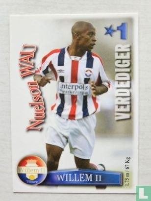 Spelerskaart Willem II - Nuelson Wau 2003, Verzamelen, Ophalen of Verzenden, Nieuw, Willem II, Spelerskaart