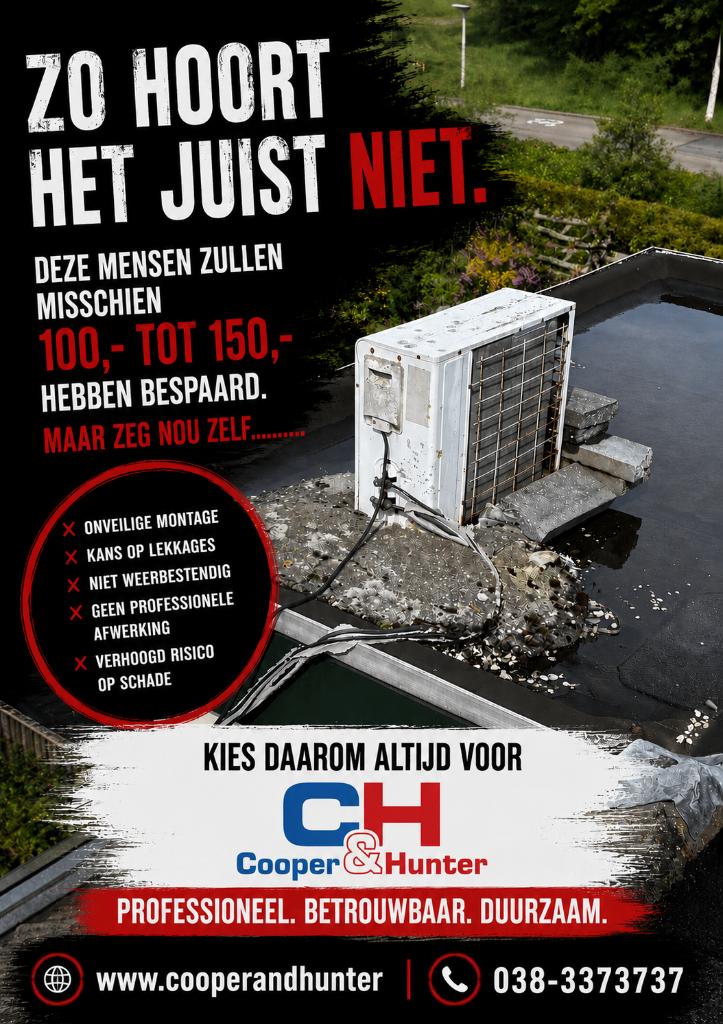 ️ Dé airco specialist van de Benelux! ️, Ophalen, Koelen en Ontvochtigen, Minder dan 60 m³, Energieklasse A of zuiniger