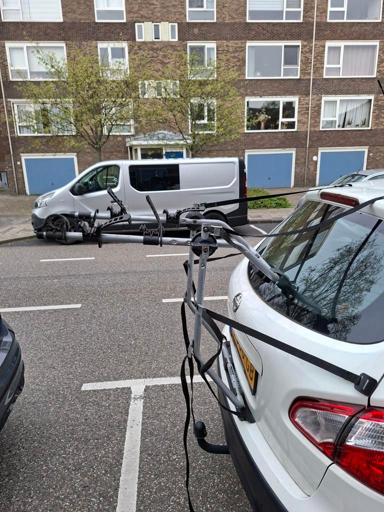 Fietsendrager voor 3 fietsen, voor auto's zonder trekhaak, Ophalen