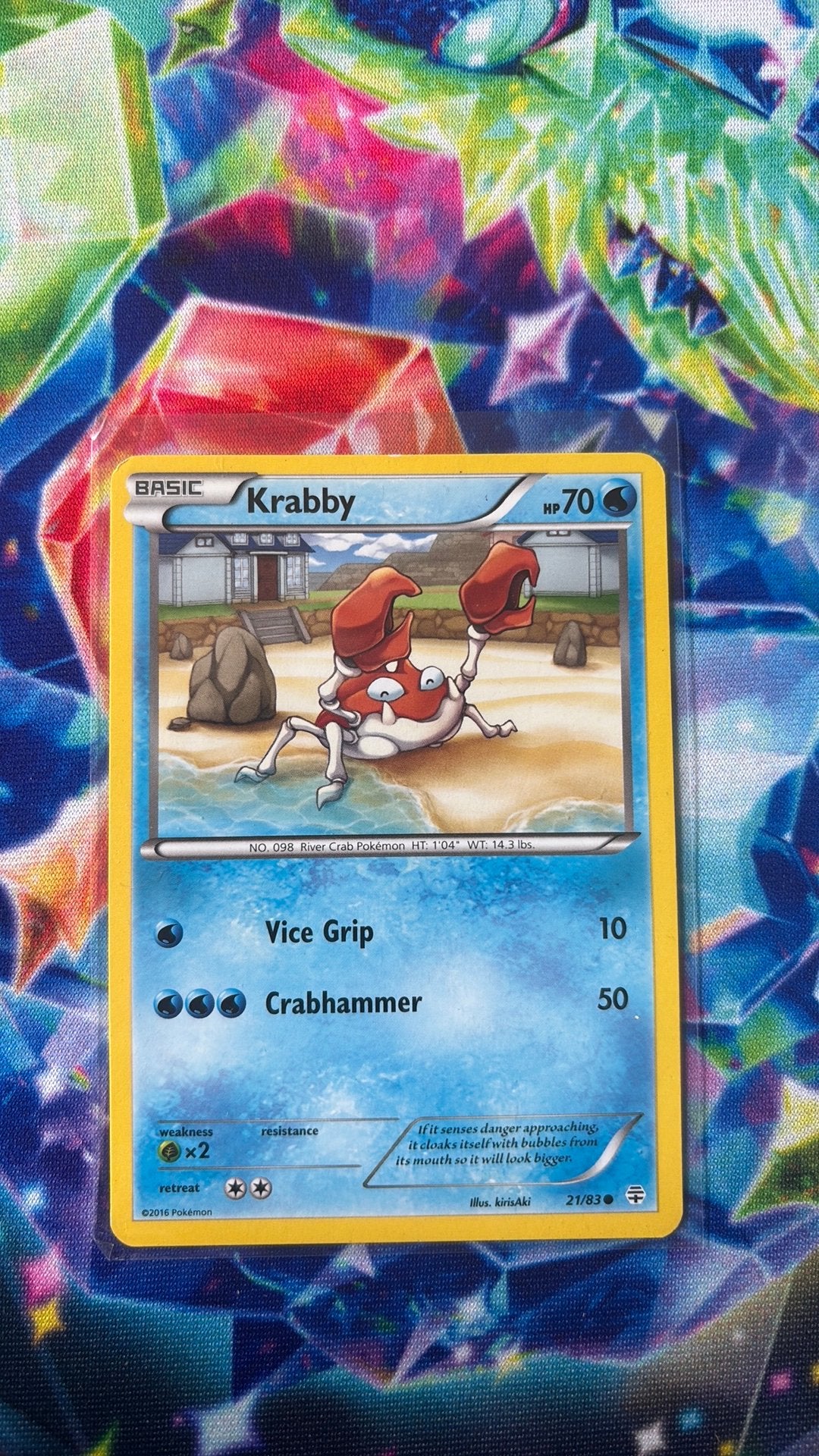 Krabby 21/83 generations, Ophalen, Zo goed als nieuw