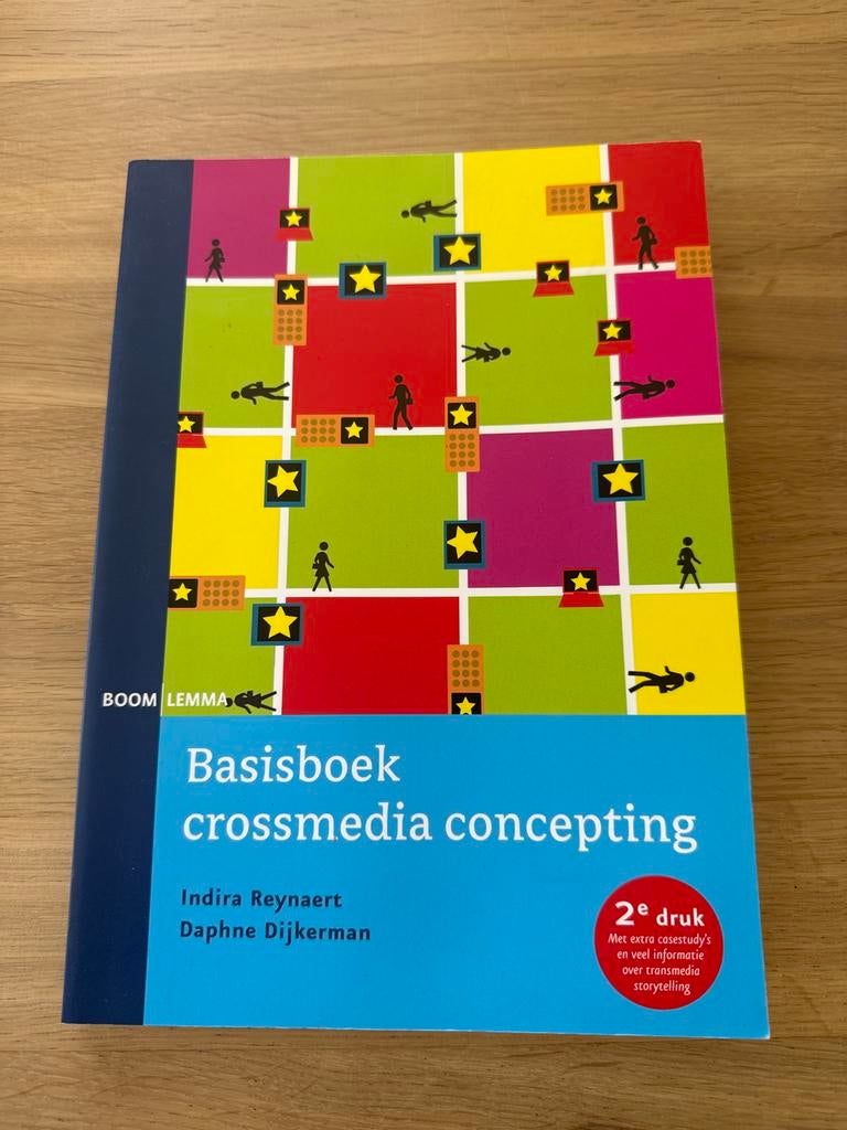 Basisboek crossmedia concepting - 2e druk, Ophalen of Verzenden, Gamma, Zo goed als nieuw, HBO