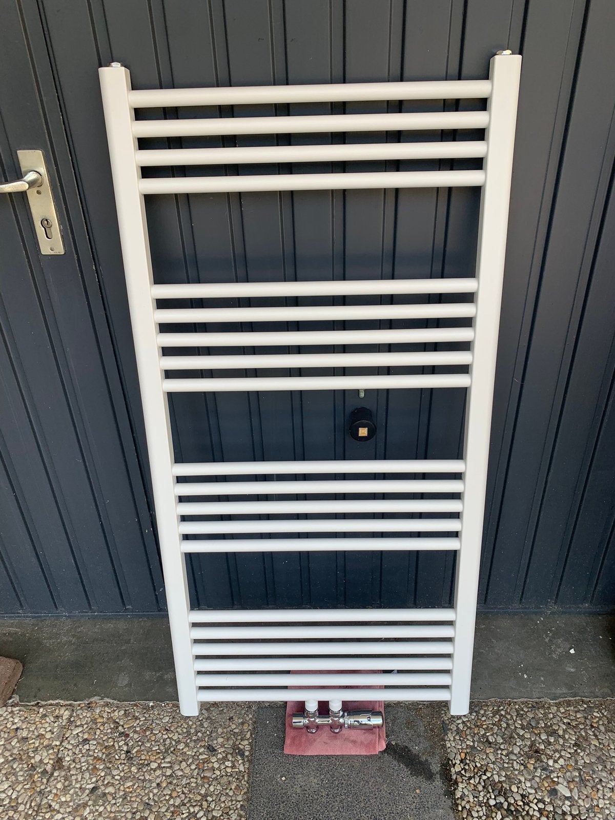 60X120 cm handdoekradiator, Ophalen, Radiator, Zo goed als nieuw, 60 tot 150 cm