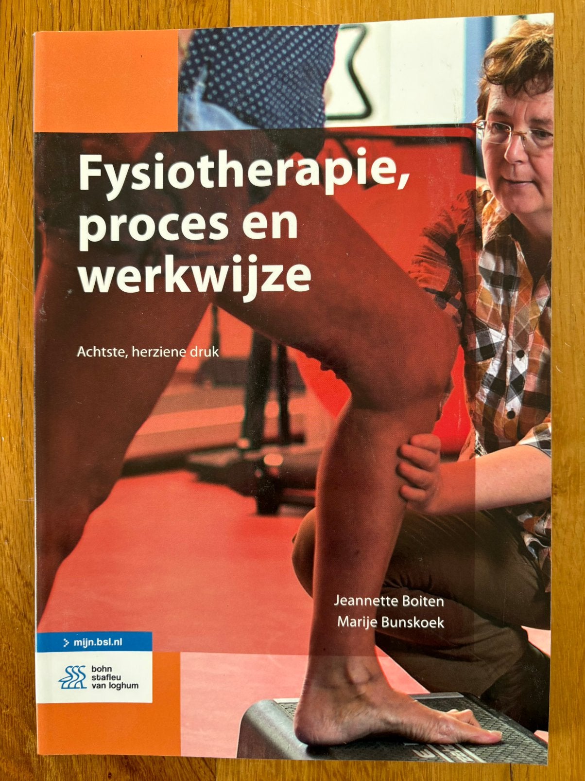 Fysiotherapie, proces en werkwijze, Boeken, Jeannette Boiten; Marije Bunskoek, Zo goed als nieuw, Beta, HBO