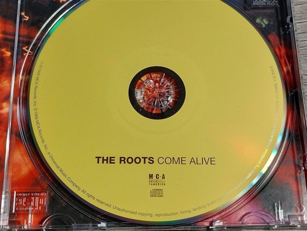 The Roots - The Roots Come Come Alive, Cd's en Dvd's, Cd's | Hiphop en Rap, Ophalen of Verzenden, Zo goed als nieuw