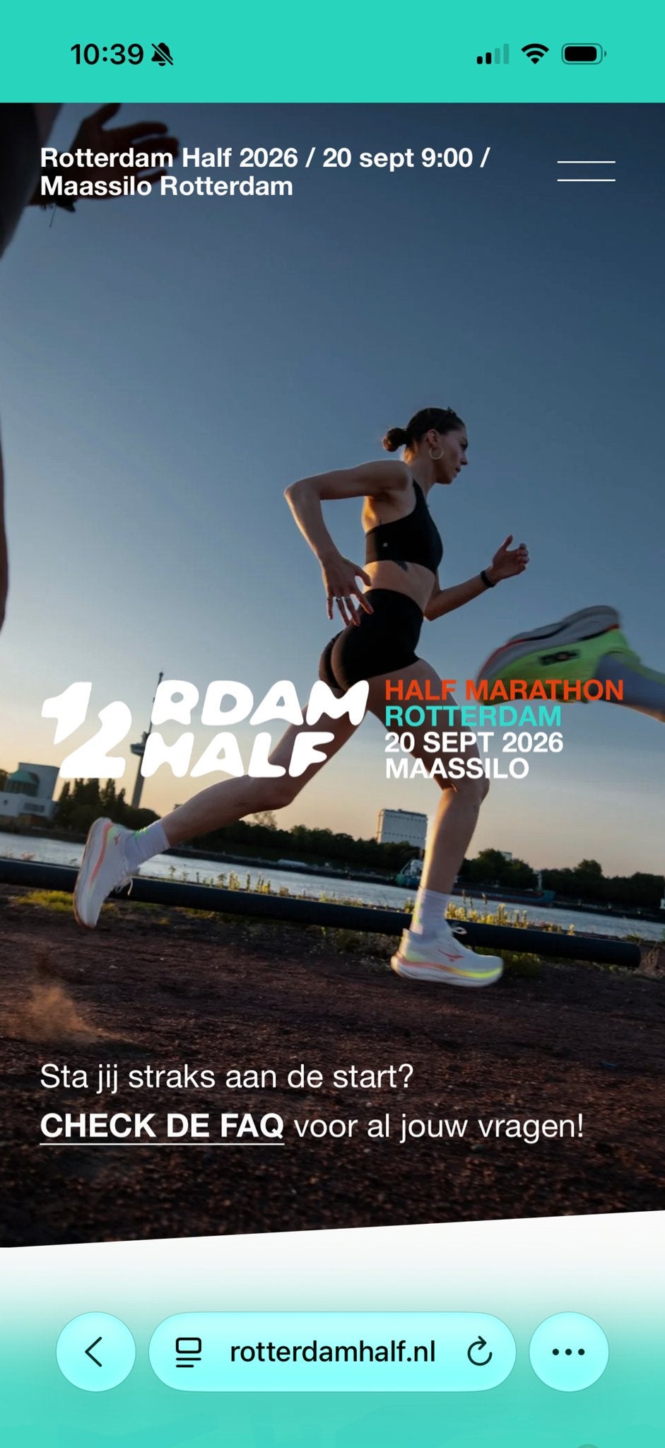 2x tickets Rotterdam halve marathon 20 september, Tickets en Kaartjes