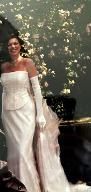 Trouwjurk creme vintage, Kleding | Dames, Trouwjurk, Beige, Ophalen of Verzenden, Zo goed als nieuw