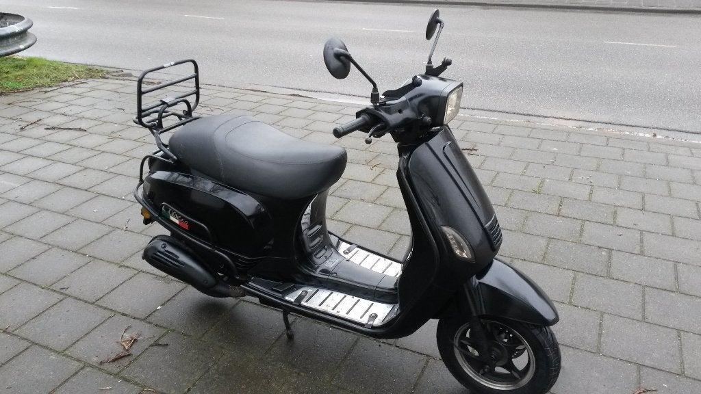 vespa btc riva , blauw kenteken, Ophalen of Verzenden, Gebruikt, Benzine, Vespa