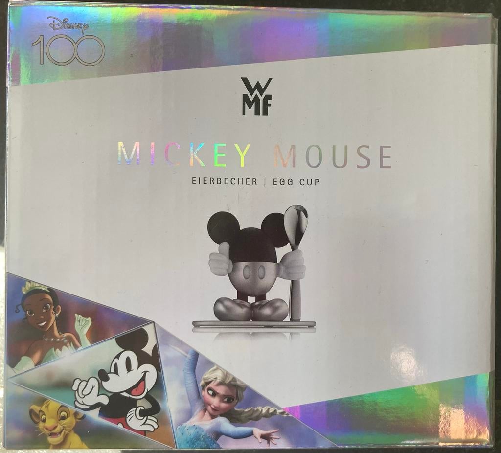 Limited E Disney 100 WMF Mickey Mouse Eierbeker eierdop, Verzamelen, Disney, Nieuw, Servies, Mickey Mouse, Ophalen of Verzenden