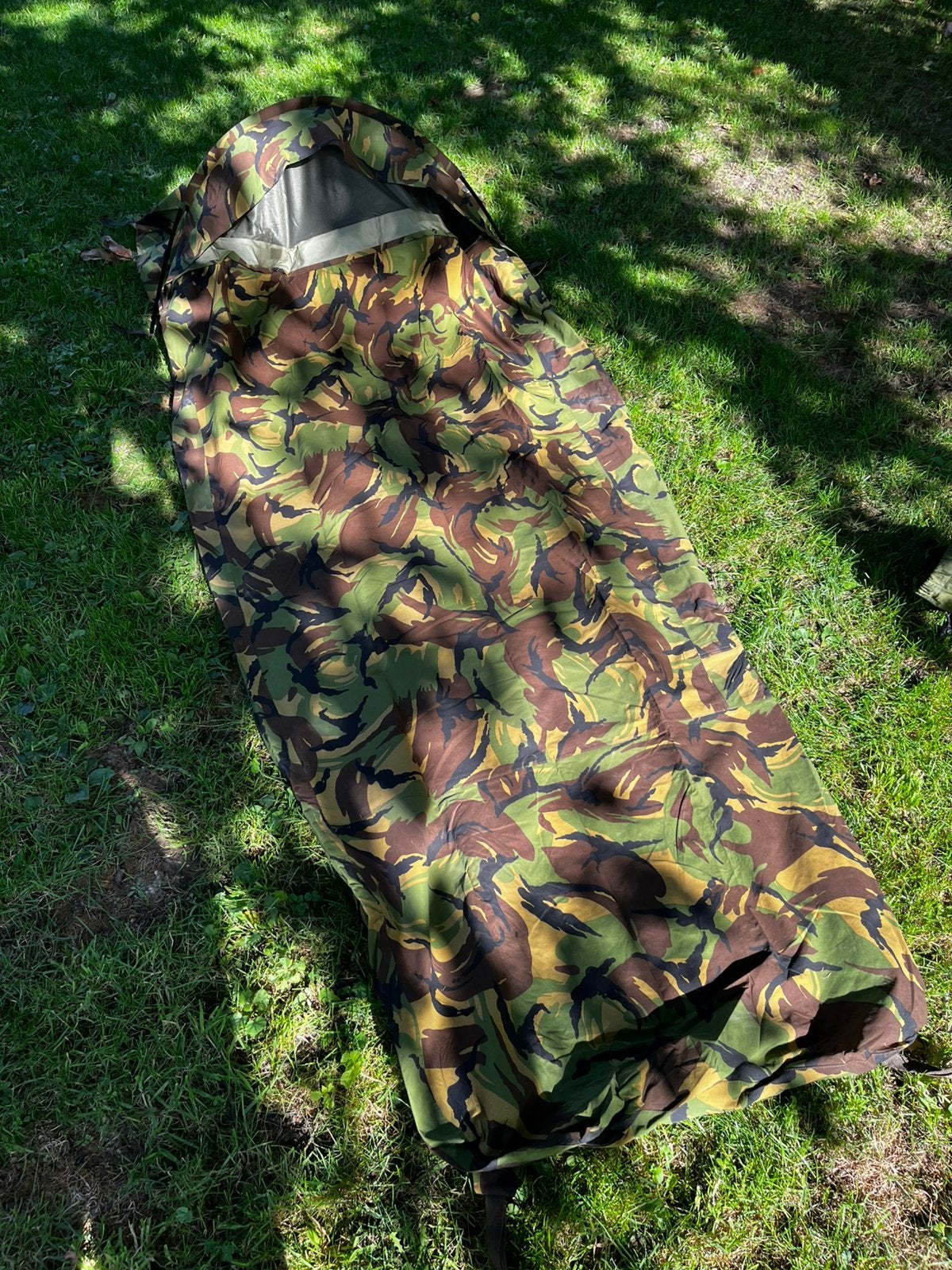 Militaire 1 stoks bivakzak, Verzamelen, Ophalen of Verzenden, Landmacht, Nederland