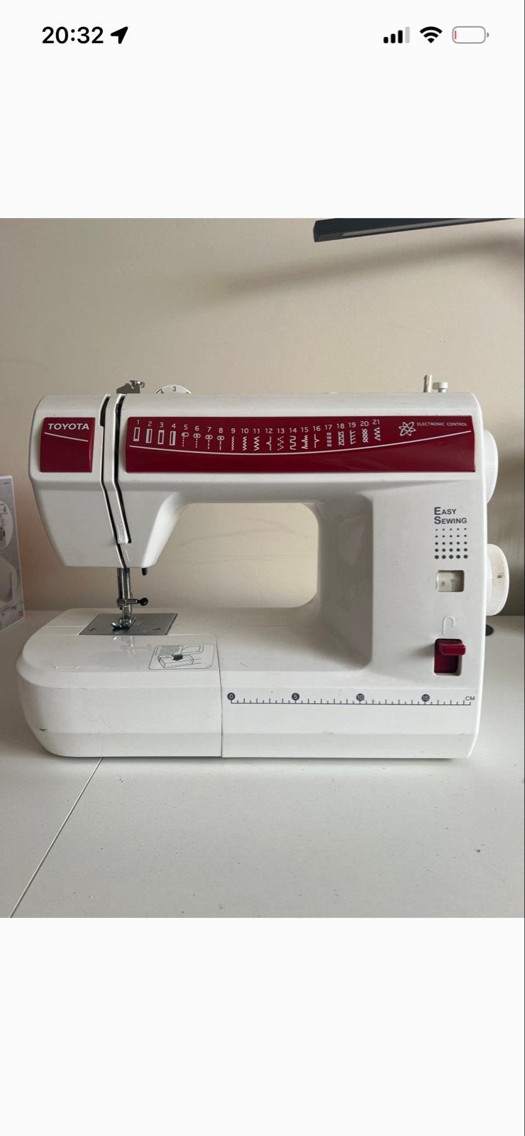 Toyota Easy Sewing naaimachine - voor onderdelen, Ophalen, Gebruikt, Naaimachine, Overige merken