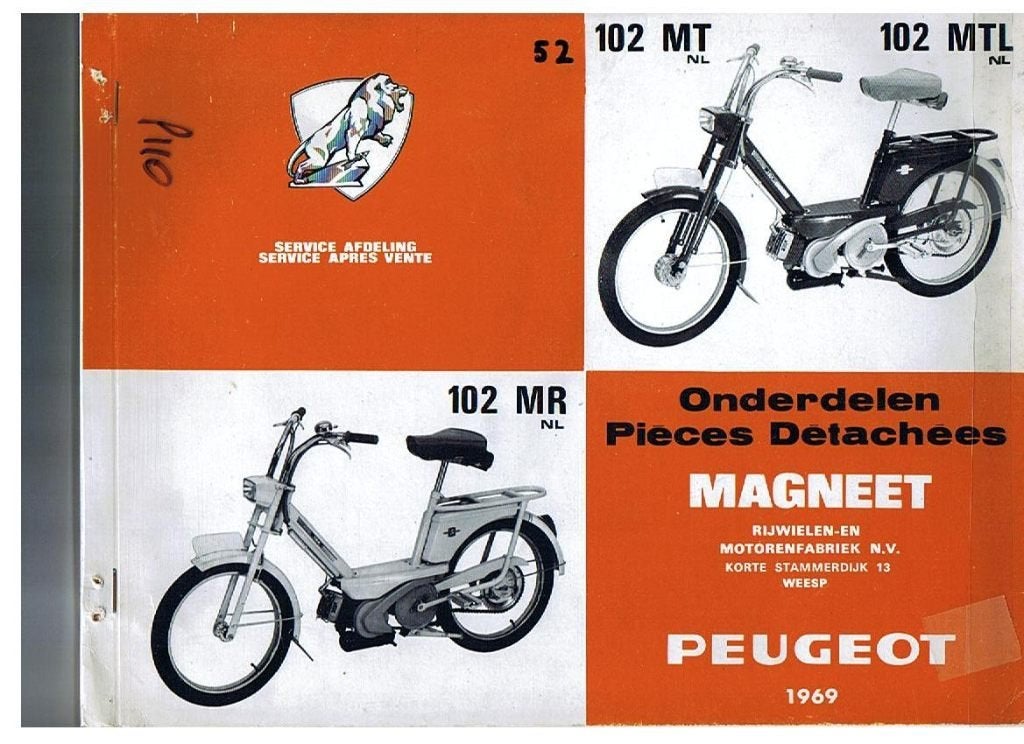 DIVERSE PEUGEOT BROMFIETS EN  SCOOTER BOEKEN, Motoren, Ophalen of Verzenden, Overige merken