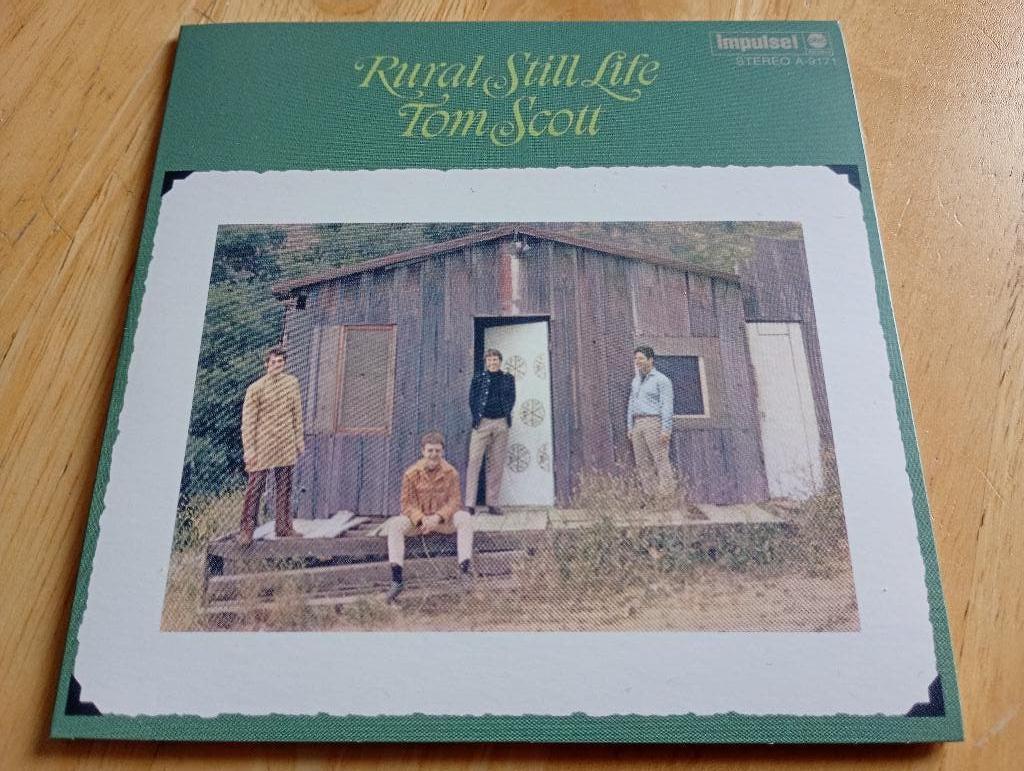 CD Tom Scott - Rural Still Life, Cd's en Dvd's, Cd's | Jazz en Blues, Zo goed als nieuw, Jazz, 1960 tot 1980, Verzenden