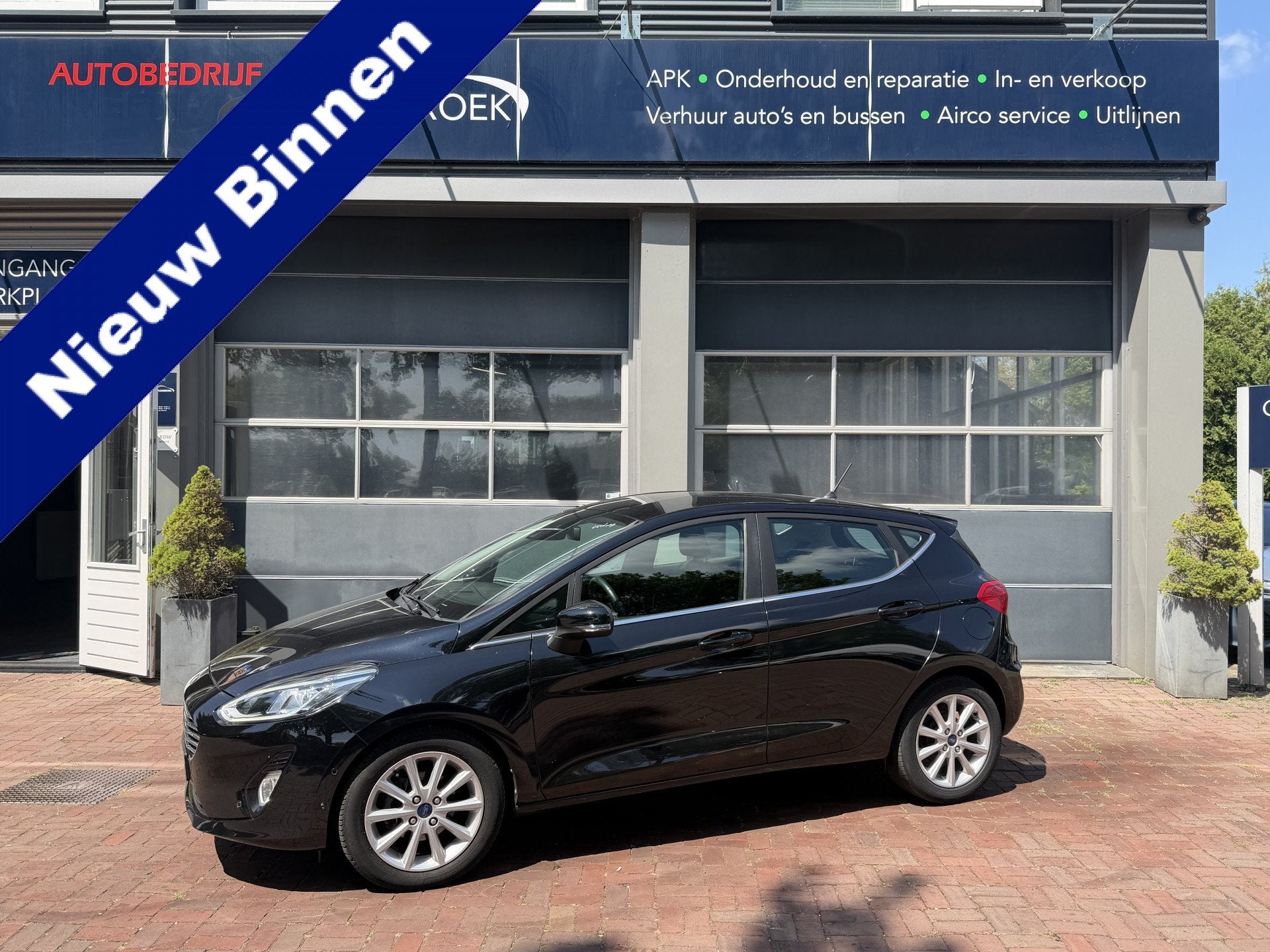 Ford Fiesta 1.0 EcoBoost Titanium 4-2018 • 74 kW / 101 PK, Auto's, Ford, Gebruikt, Euro 6, Origineel Nederlands, Bedrijf