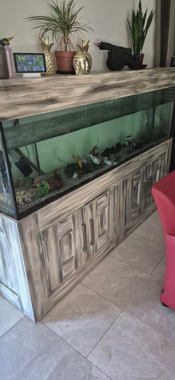 Aquarium compleet, Ophalen, Zo goed als nieuw