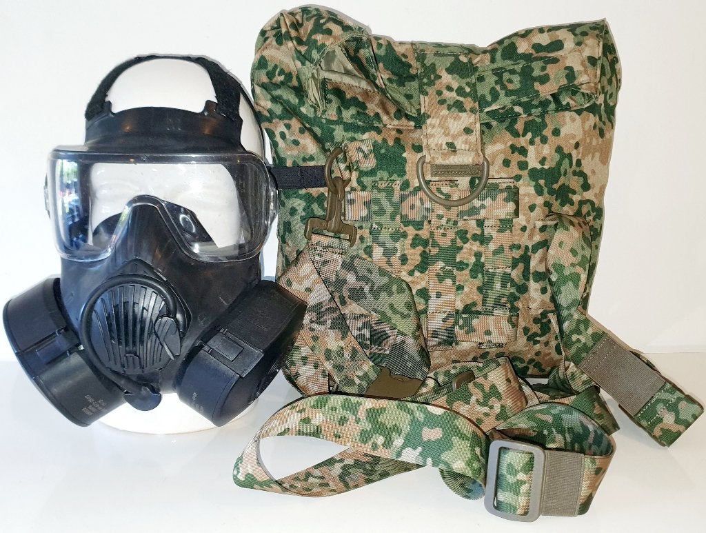 Nieuw! Avon FM50 Gasmasker set + NFP Draagtas Landmacht, Verzenden, Landmacht, Nederland, Kleding of Schoenen