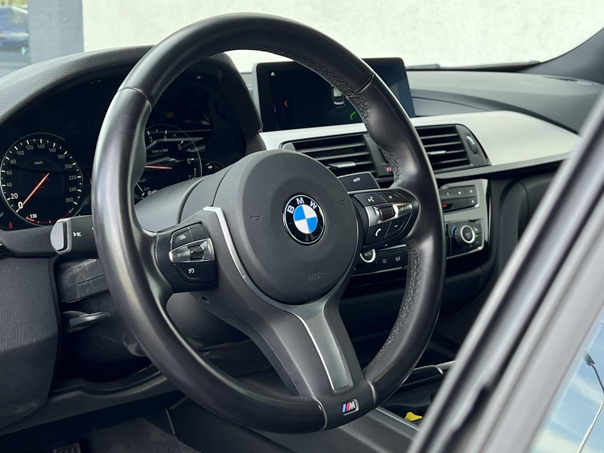 BMW 4-serie Gran Coupé 418i Gran Coupe | M Sport | HiFi Sou, Auto's, Dealer onderhouden, Gebruikt, Met garantie (alle), Blauw