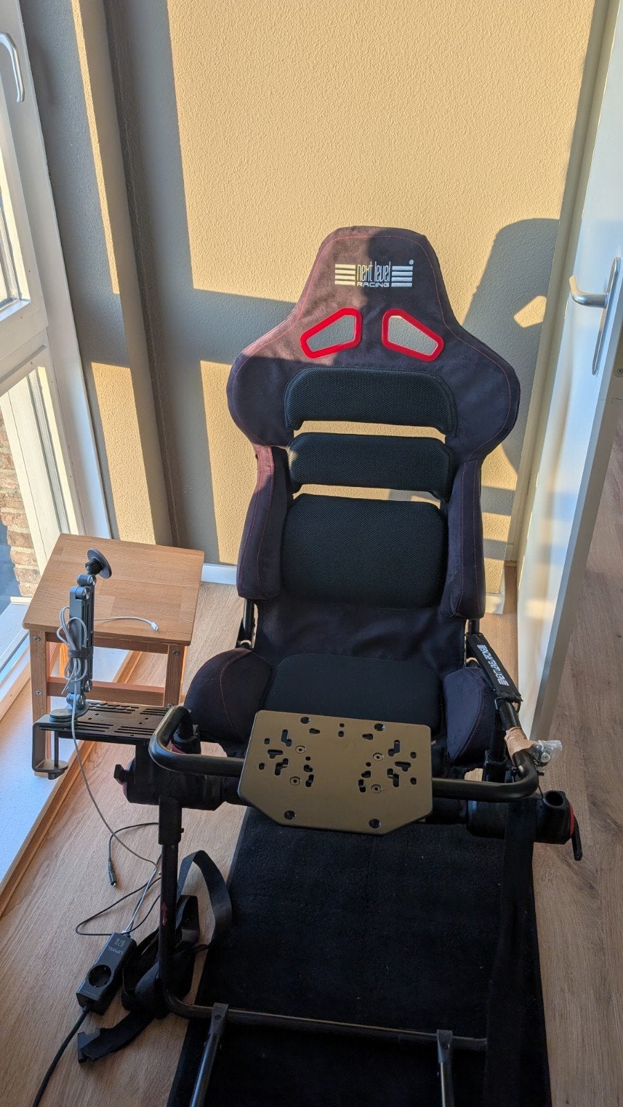 Next Level Racing F-GT Lite racestoel, Spelcomputers en Games, Ophalen, Gebruikt