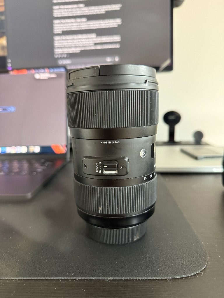 Sigma 18-35MM 1.8 DC Art F-Mount, Audio, Tv en Foto, Fotografie | Lenzen en Objectieven, Ophalen, Gebruikt, Sigma, Groothoeklens