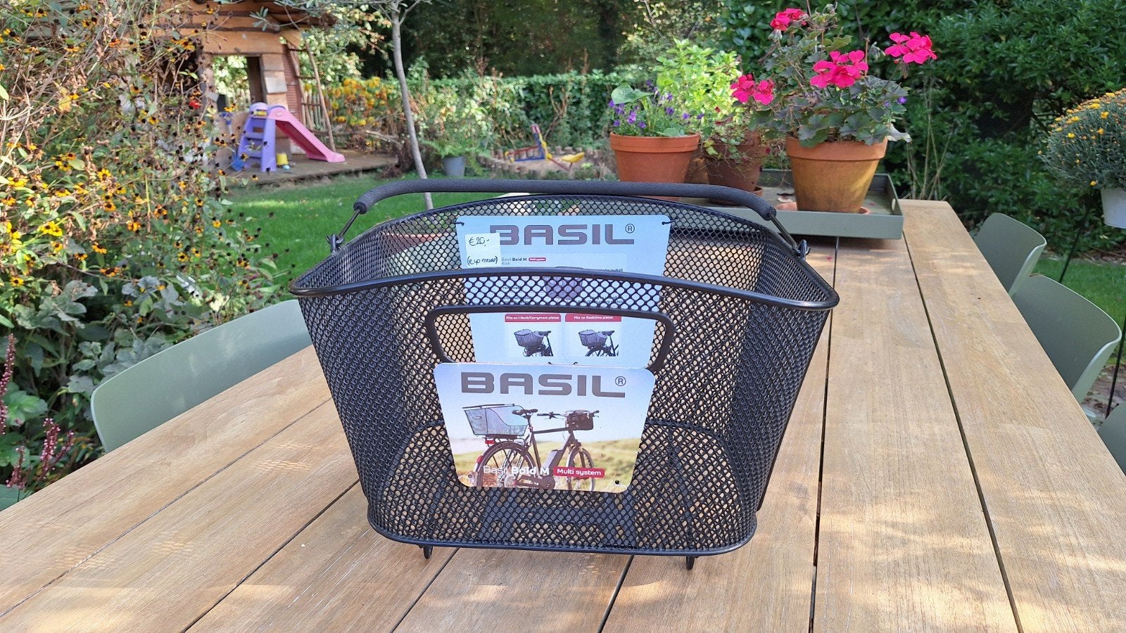 Fietsmand van Basil, Fietsen en Brommers, Ophalen, Nieuw, Fietsmand, Basil