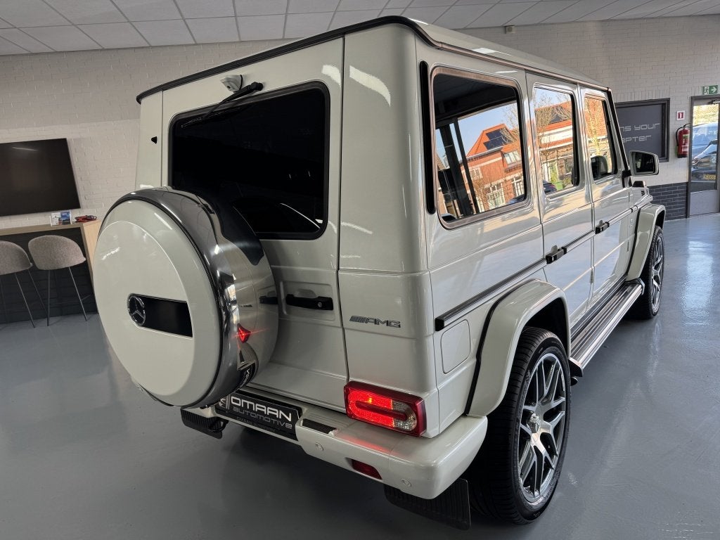 Mercedes-Benz G-Klasse G 63 AMG V8 571PK SCHUIFDAK UNIEK G63, Auto's, Automaat, LED verlichting, Gebruikt, G-Klasse