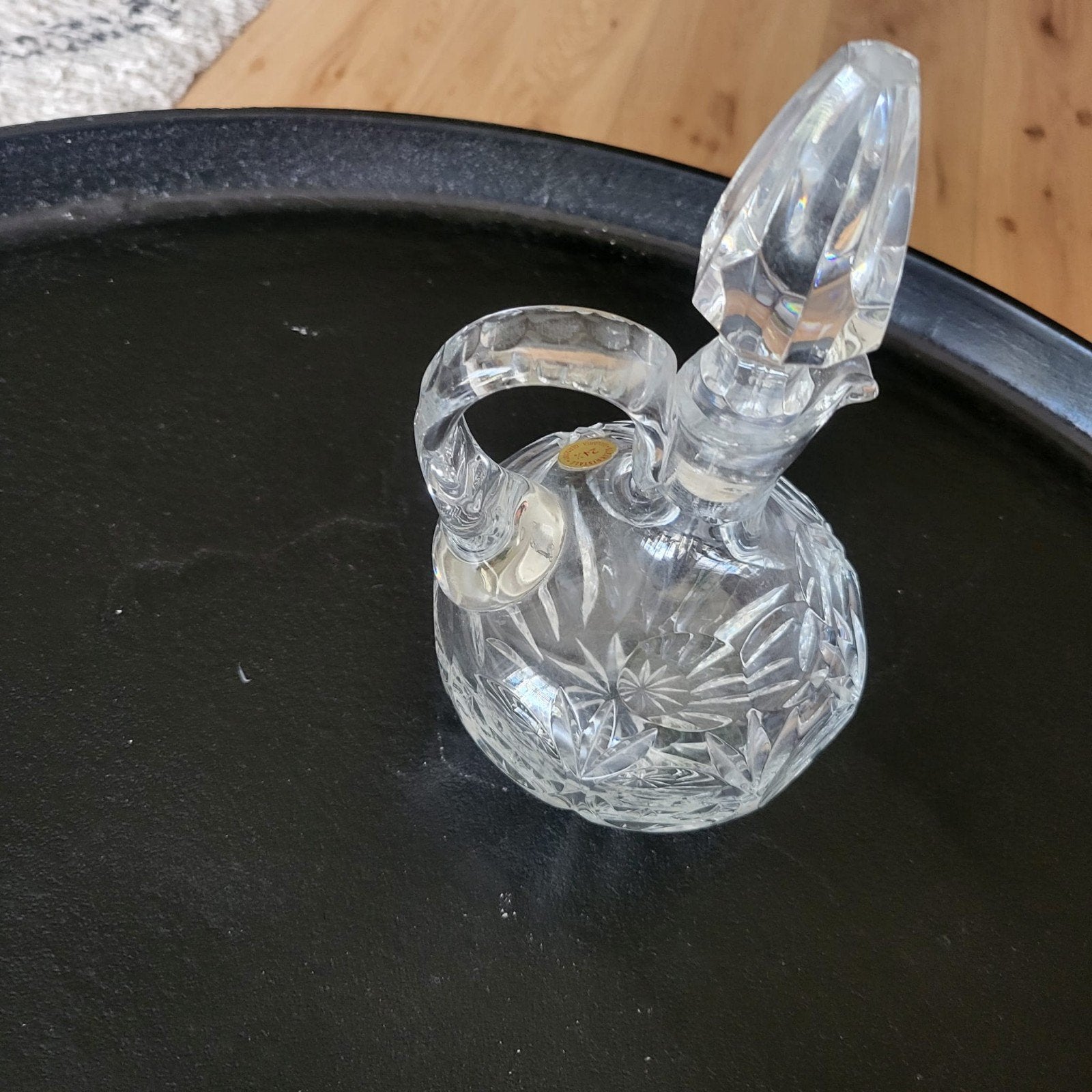 Prachtige kristallen karaf - 24% loodkristal, Antiek en Kunst, Ophalen of Verzenden