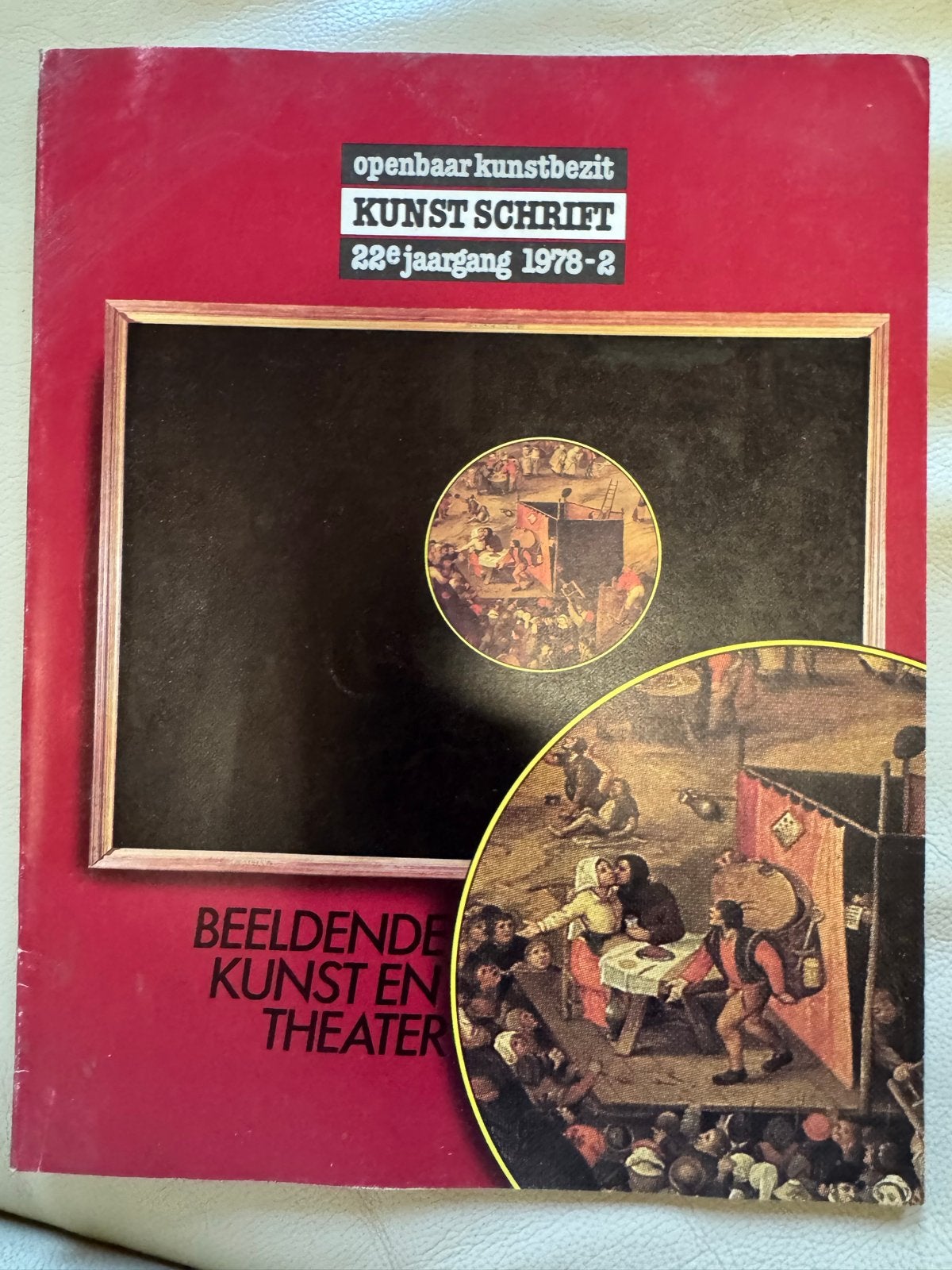Kunstschrift 1978-2: Beeldende Kunst en Theater, Boeken, Ophalen, Gelezen, Overige onderwerpen