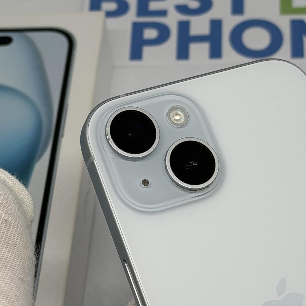iPhone 15 256GB blauw /86% batt /krasvrij glas /garantie, Telecommunicatie, Mobiele telefoons | Apple iPhone, 256 GB, IPhone 15