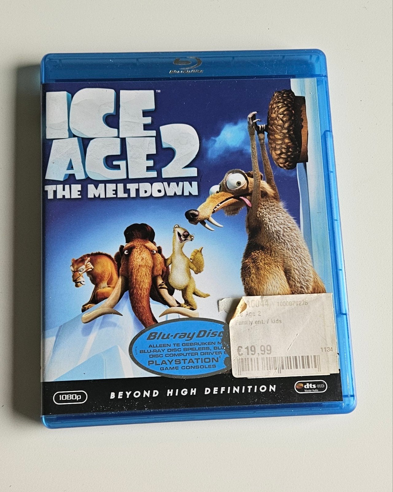 Ice Age 2: The Meltdown - Blu-ray, Ophalen of Verzenden, Zo goed als nieuw, Kinderen en Jeugd