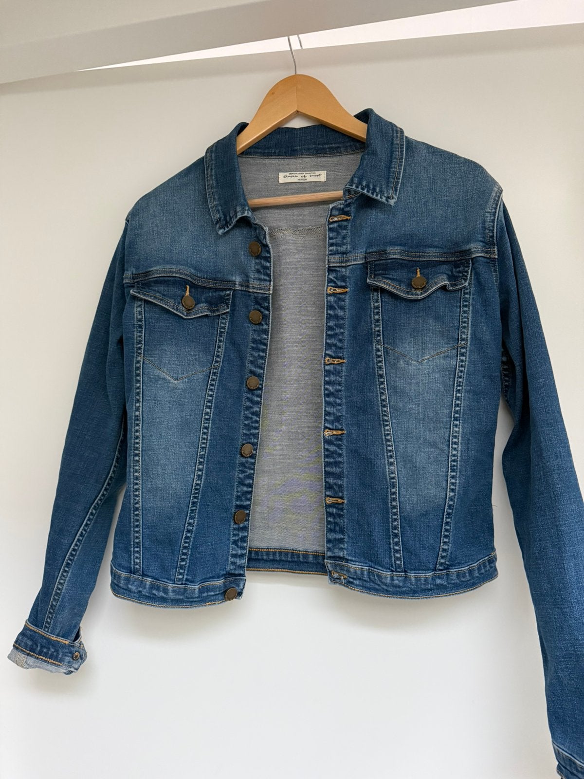 Spijkerjasje Circle of Trust mt M, Kleding | Dames, Ophalen of Verzenden, Zo goed als nieuw, Blauw