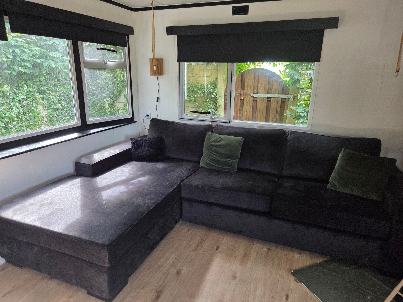 Comfortabele Hoekbank, Ophalen, Modern, Comfortabel, 250 tot 300 cm, Gebruikt
