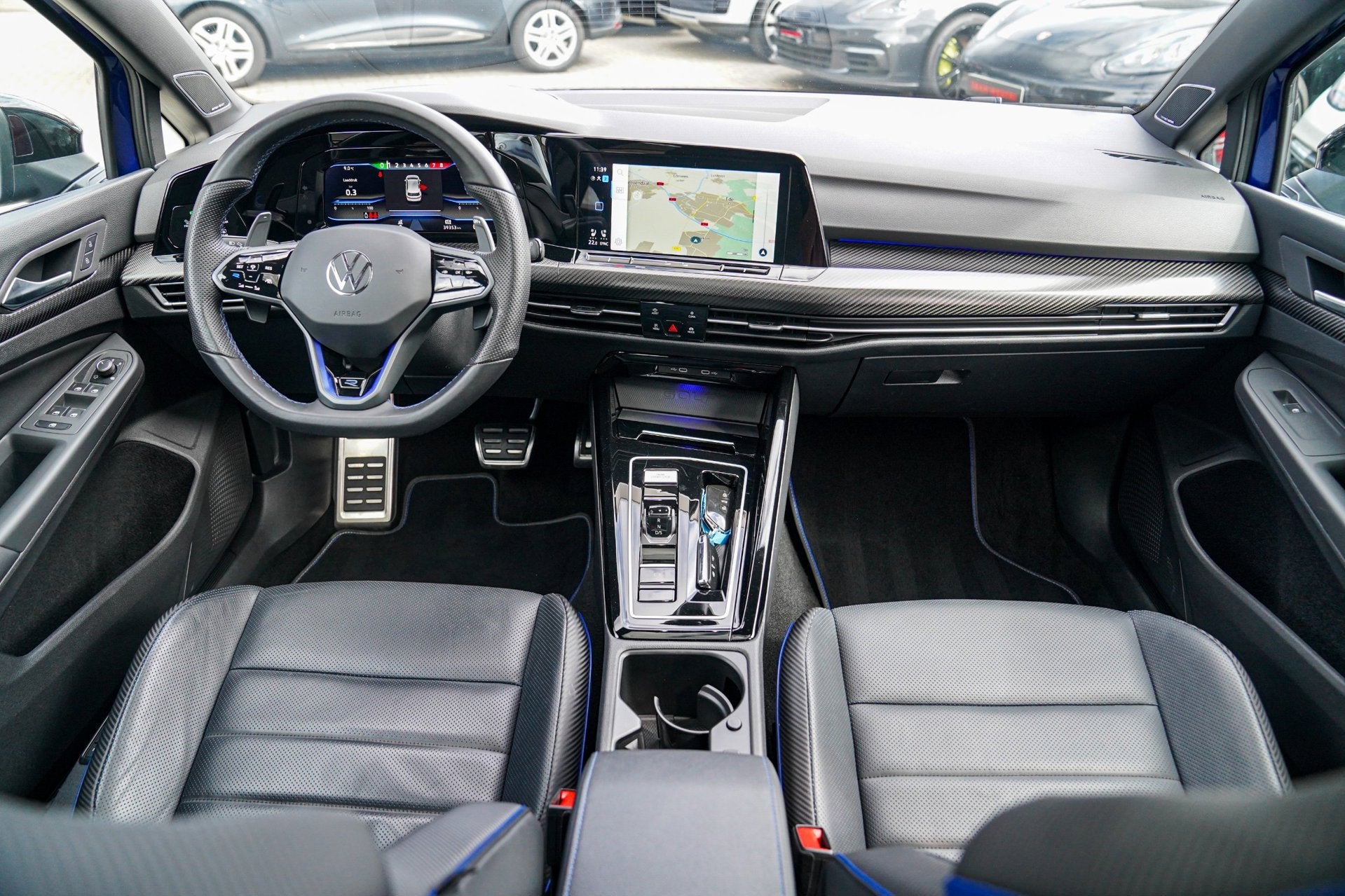 Volkswagen Golf 2.0 TSI R 4Motion | Stoelverkoeling | Carbon, Automaat, Dealer onderhouden, Gebruikt, Zwart