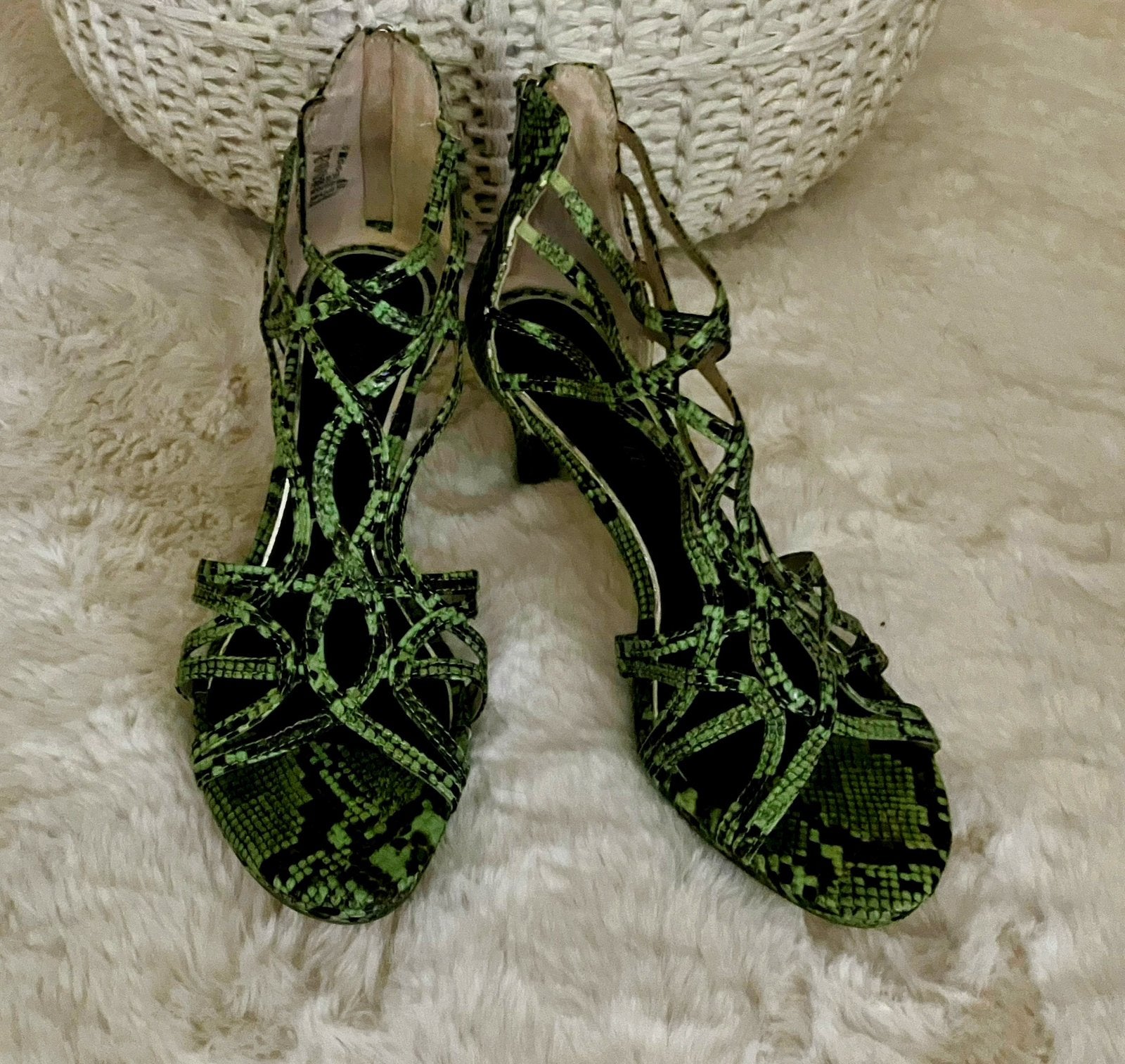 High heels maat 42, Nieuw, Ophalen of Verzenden, Schoenen met hoge hakken, Groen