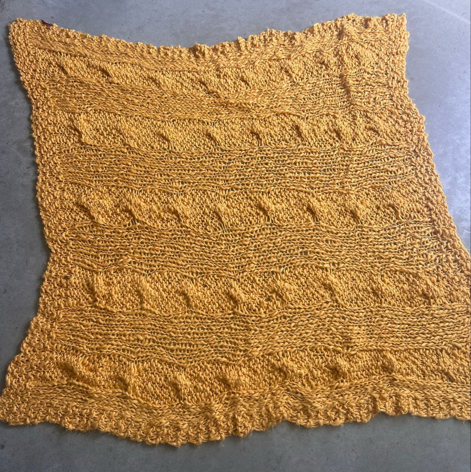 Auping bedsprei - 60% acryl, 40% wol, Ophalen of Verzenden, Zo goed als nieuw, Tweepersoons, Geel