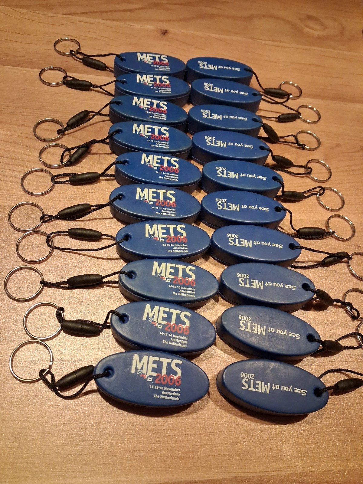 Veel drijvende sleutelhangers voor op het water (METS 2006), Ophalen of Verzenden, Gebruikt, Overige typen