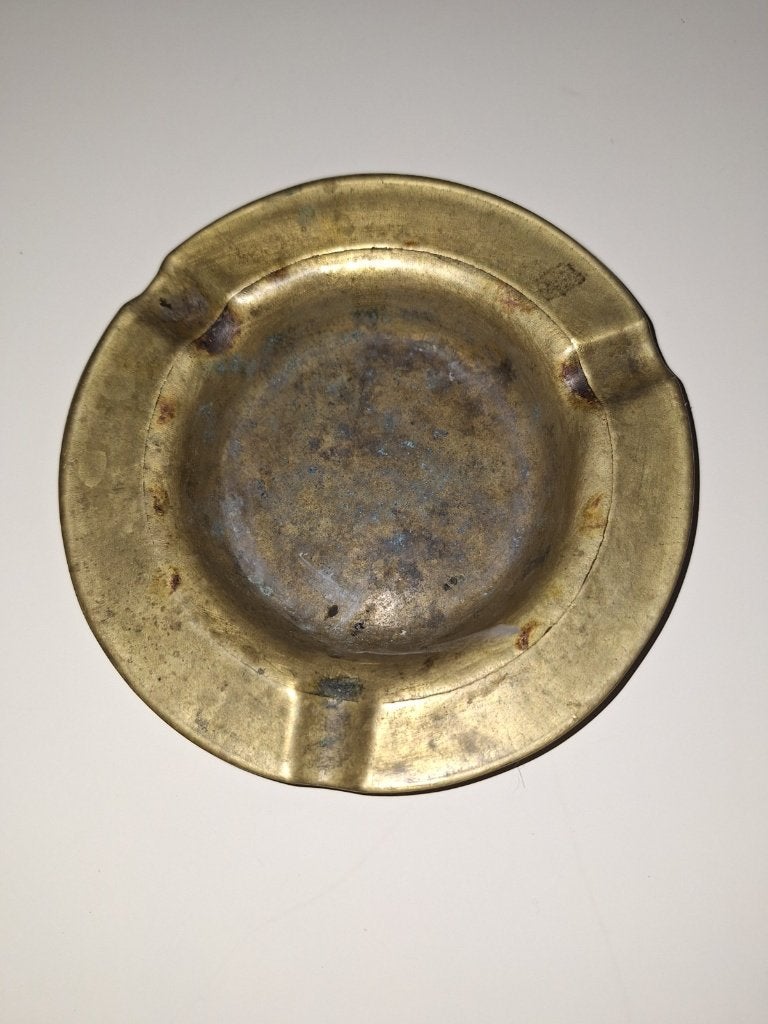 Koperen Asbak 15 cm doorsnede, Antiek en Kunst, Antiek | Koper en Brons, Ophalen, Koper