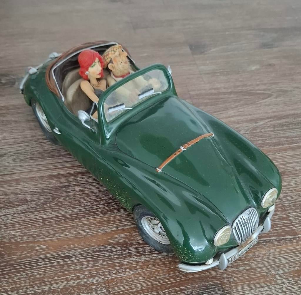 Guillermo Forchino "The Dream" Jaguar XK 120 sculptuur, Ophalen, Zo goed als nieuw, Auto's
